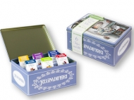 REG. DI FIORI SCAT. LATTA TISANE/THE PZ.30 GRIGIO